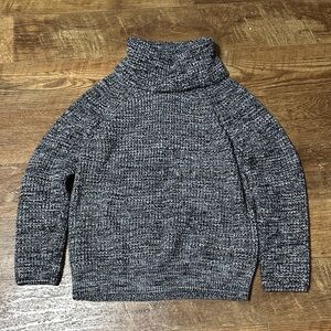 Cozy Gray Turtleneck Sweater
